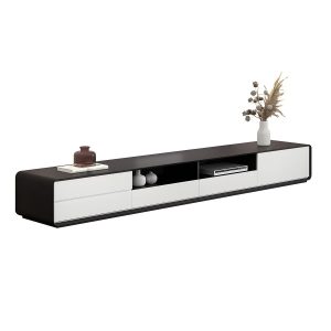 Emmanuel tv stand -Black & White